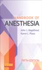 Handbook of Anesthesia - Book