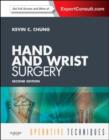 Operative Techniques: Hand and Wrist Surgery - Book