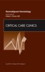 Nonmalignant Hematology, An Issue of Critical Care Clinics : Volume 28-3 - Book