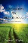 Thirty-Five Days to Breakthrough - Book