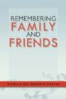 Remembering Family and Friends - Book