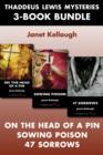 Thaddeus Lewis Mysteries 3-Book Bundle : 47 Sorrows / On the Head of a Pin / Sowing Poison - eBook