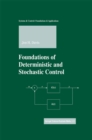 Foundations of Deterministic and Stochastic Control - eBook