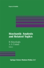 Stochastic Analysis and Related Topics - eBook