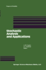 Stochastic Analysis and Applications : Proceedings of the 1989 Lisbon Conference - eBook