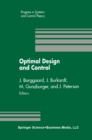 Optimal Design and Control : Proceedings of the Workshop on Optimal Design and Control Blacksburg, Virginia April 8-9, 1994 - eBook