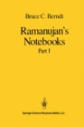 Ramanujan's Notebooks : Part I - eBook