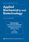 Biotechnology for Fuels and Chemicals : Proceedings of the Nineteenth Symposium on Biotechnology for Fuels and Chemicals Held May 4-8. 1997, at Colorado Springs, Colorado - eBook