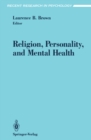 Religion, Personality, and Mental Health - eBook