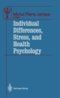 Individual Differences, Stress, and Health Psychology - eBook
