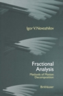 Fractional Analysis : Methods of Motion Decomposition - eBook