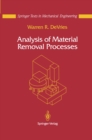 Analysis of Material Removal Processes - eBook