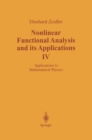 Nonlinear Functional Analysis and its Applications : IV: Applications to Mathematical Physics - eBook