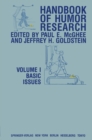 Handbook of Humor Research : Volume 1: Basic Issues - eBook