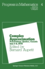 Complex Approximation : Proceedings, Quebec, Canada July 3-8, 1978 - eBook