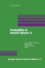 Probability in Banach Spaces, 9 - Book