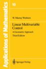 Linear Multivariable Control : A Geometric Approach - Book