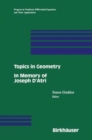 Topics in Geometry : In Memory of Joseph D'Atri - Book