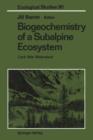 Biogeochemistry of a Subalpine Ecosystem : Loch Vale Watershed - Book