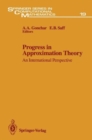 Progress in Approximation Theory : An International Perspective - Book