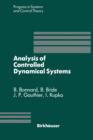 Analysis of Controlled Dynamical Systems : Proceedings of a Conference held in Lyon, France, July 1990 - Book