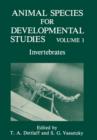 Animal Species for Developmental Studies : Volume 1 Invertebrates - Book