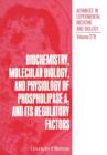 Biochemistry, Molecular Biology, and Physiology of Phospholipase A2 and Its Regulatory Factors - Book