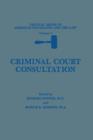 Criminal Court Consultation - Book