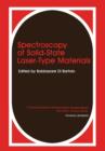 Spectroscopy of Solid-State Laser-Type Materials - Book