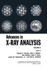Advances in X-Ray Analysis : Volume 31 - Book