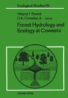 Forest Hydrology and Ecology at Coweeta - Book