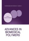 Advances in Biomedical Polymers - Book