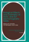 Biological Effects and Dosimetry of Static and ELF Electromagnetic Fields - Book