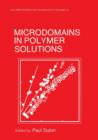 Microdomains in Polymer Solutions - Book