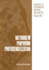 Methods in Porphyrin Photosensitization - Book