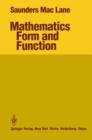 Mathematics Form and Function - Book