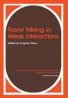 Flavor Mixing in Weak Interactions - Book