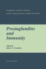 Prostaglandins and Immunity - Book