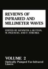 Reviews of Infrared and Millimeter Waves : Volume 2 Optically Pumped Far-Infrared Lasers - Book