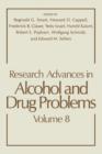 Research Advances in Alcohol and Drug Problems - Book