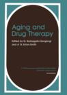 Aging and Drug Therapy - Book