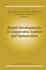 Recent Developments in Cooperative Control and Optimization - eBook