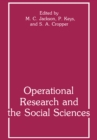 Operational Research and the Social Sciences - eBook