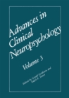 Advances in Clinical Neuropsychology : Volume 3 - eBook