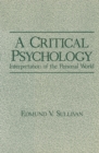 A Critical Psychology : Interpretation of the Personal World - eBook