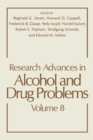 Research Advances in Alcohol and Drug Problems - eBook