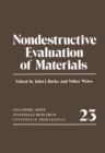 Nondestructive Evaluation of Materials : Sagamore Army Materials Research Conference Proceedings 23 - eBook