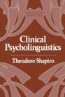 Clinical Psycholinguistics - Book