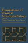 Foundations of Clinical Neuropsychology - Book
