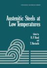 Austenitic Steels at Low Temperatures - Book